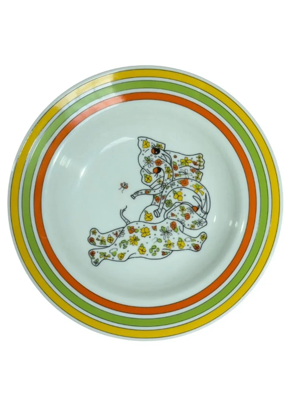 Set Of 4 Zoophisticates By Gant Gaither Bowls Animal Design Porcelain 8.25 Inch